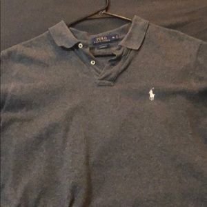 Custom Fit Gray Polo